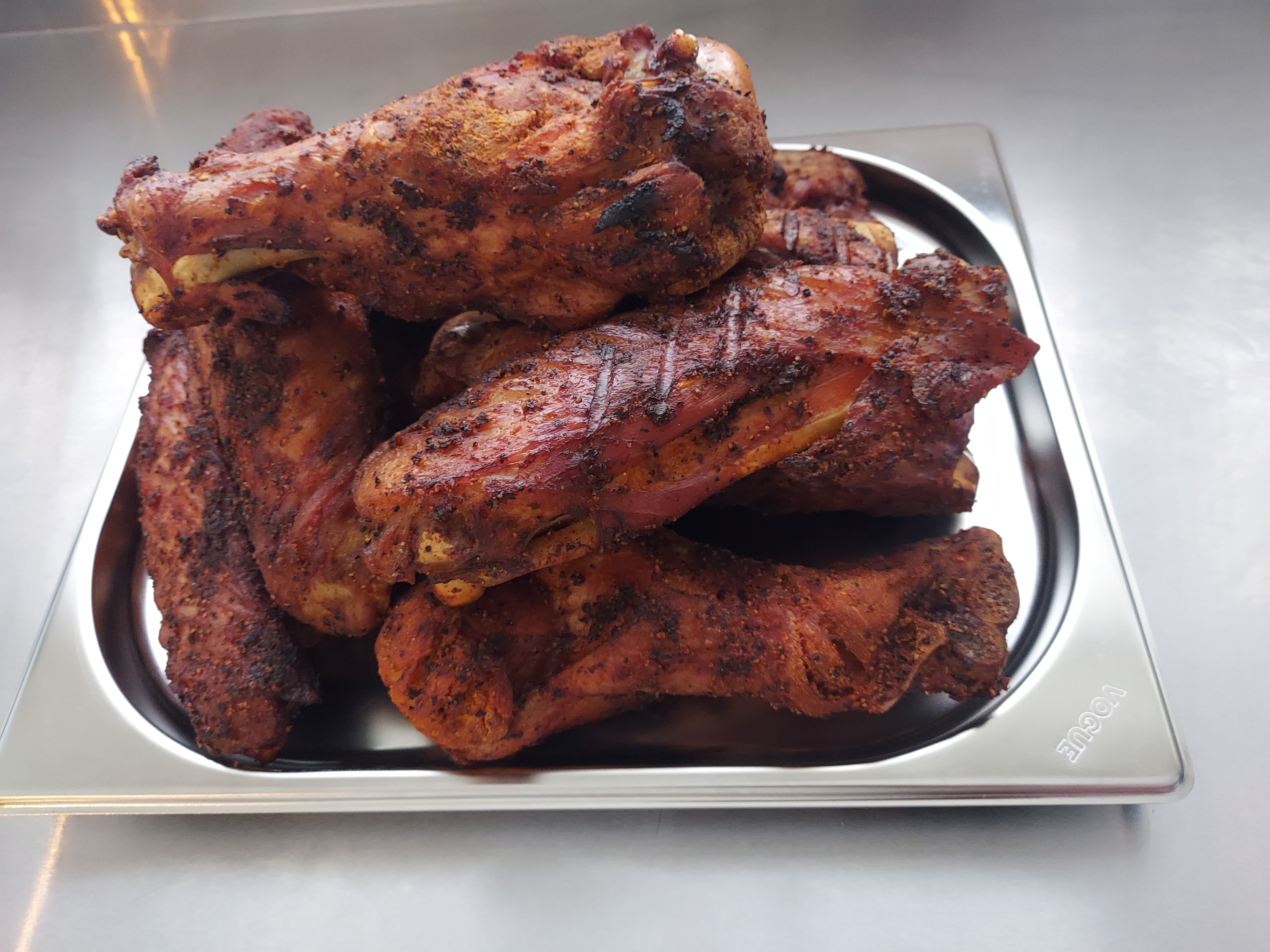 KING WINGS - Smoked Spicy Turkey Wings (6-8 portions)